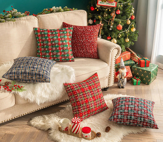 Plaid Pillows